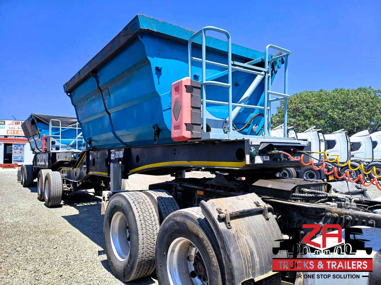 2021 AFRIT 18 CUBE SIDE TIPPER TRAILER #53337